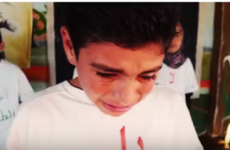 The wish of a 12-year-old boy: 'I want to see the last bullet fired even if it's into my body'