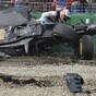 Fernando Alonso somehow walked away from this horrifying, high-speed crash unharmed