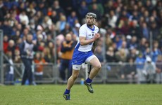 Brilliant to see Pauric Mahony back for Waterford 10 months after breaking his shin