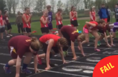 This runner's majestic face-plant completely sums up your life