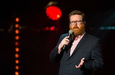Frankie Boyle said Dublin would be sober on Good Friday and Irish people corrected him