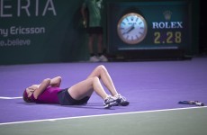 Kvitova clinches WTA Champs
