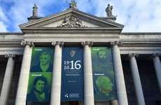 Activists draw over John Redmond's face on controversial College Green banner