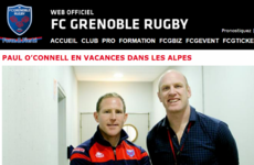 Paul O'Connell cutting his coaching chops with Grenoble for 'a few days' (or weeks)