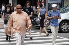 Should people be fined for texting while walking?