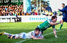Huge Nacewa hit on MacGinty couldn't stop Connacht scoring the opening try