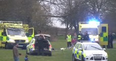 Two people arrested after young girl dies in freak bouncy castle accident