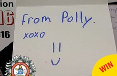 A little girl sent the Dublin Fire Brigade a brilliant yet creepy thank you note