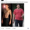 Actor Wentworth Miller has written an inspiring response to a fat-shaming meme about him