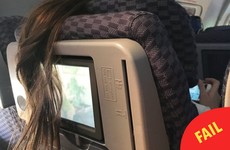 This woman just found a whole new way to be annoying on an airplane