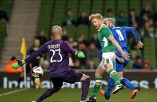 'The Slovakia lad put the second goal in with his arm'