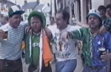 This new footage of Italia '90 celebrations in Arklow town is absolute gold