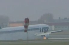 Watch: Plane makes dramatic emergency landing in Poland - without landing gear