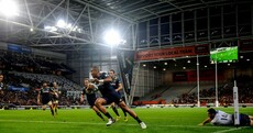 You live by the offload... Highlanders recover in style after horrific early try giveaway
