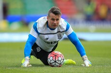 Bump in Given's road to Euro 2016 as he sits on bench for Stoke's draw