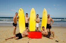 In pictures: Ireland's International Rules tourists hit Surfers Paradise