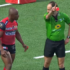 Apoplectic Oyonnax fullback will get a hefty ban after being red-carded by Romain Poite