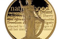These gold and silver coins with phrases from the Proclamation have been released today