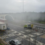 Port Tunnel closed as truck catches fire