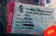 Disney made an absolute hames of Mark Hamill's name on his Star Wars security pass