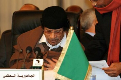 Gaddafi in 2006.