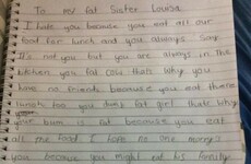 This little girl wrote her big sister the harshest letter for eating all the food