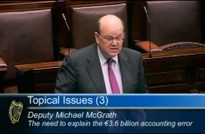 Department of Finance was told about the €3.6bn mistake last year - but did nothing