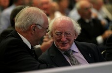 Galway United play their relegation wild card... Michael D. Higgins