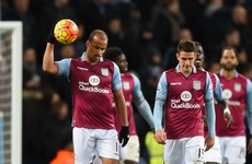 Villa close Agbonlahor shisha pipe case, striker free to be relegated with rest of the team