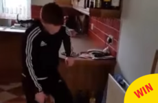 This crafty Irish dad pulled off a classic Dad Prank on his poor son