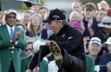 'That's 31': 80-year-old Gary Player just hit a hole-in-one at Augusta