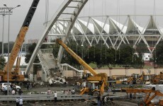 Roof collapses at Commonwealth Games weightlifting venue