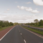 Elderly woman dies after six car motorway collision