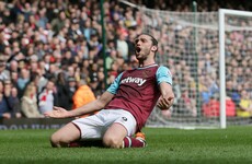 Andy Carroll scores quickfire hat-trick to wipe out Arsenal's lead before Koscielny equaliser