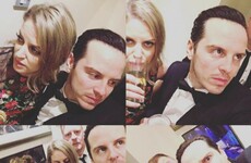 Amy Huberman took the best selfies of the IFTAs... the Dredge