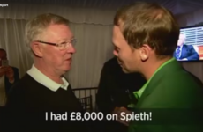 Alex Ferguson to new Masters champ Danny Willett: 'I had £8,000 on Spieth!'