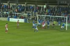 Here's the comedy own goal from Finn Harps v St Pat's last night