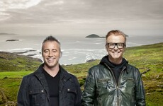 Matt LeBlanc and Chris Evans are filming Top Gear in Kerry this weekend