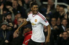 This superb Marcus Rashford goal helped put United in FA Cup semis tonight