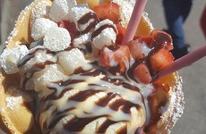 The 'bubble waffle cone' dessert fad has finally arrived in Dublin