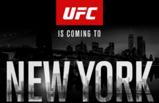 Madison Square Garden will host New York's first UFC event this year as MMA is legalised