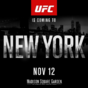 Madison Square Garden will host New York's first UFC event this year as MMA is legalised