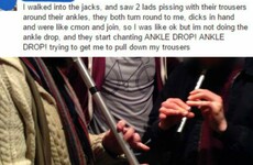 This gas story from a Dublin nightclub's jacks is taking over the internet