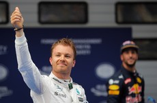 Rosberg roars to China pole as Hamilton stalls