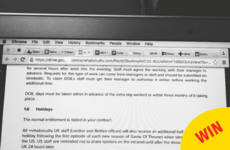A Belfast company is giving its employees the morning off after the Game of Thrones premiere