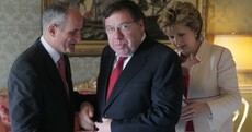 In pictures: What are Bertie and Brian doing in the Áras?