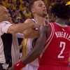 Steph Curry nearly got into a fight in Game 1 of the playoff series against the Rockets