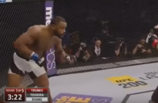 Glover Teixeira knocks out Rashad Evans in first round, calls out 'Rumble' Johnson