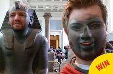 This guy turned his museum trip into one epic face-swapping session