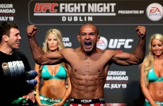 UFC fighter Diego Brandao arrested for alleged assault outside strip club